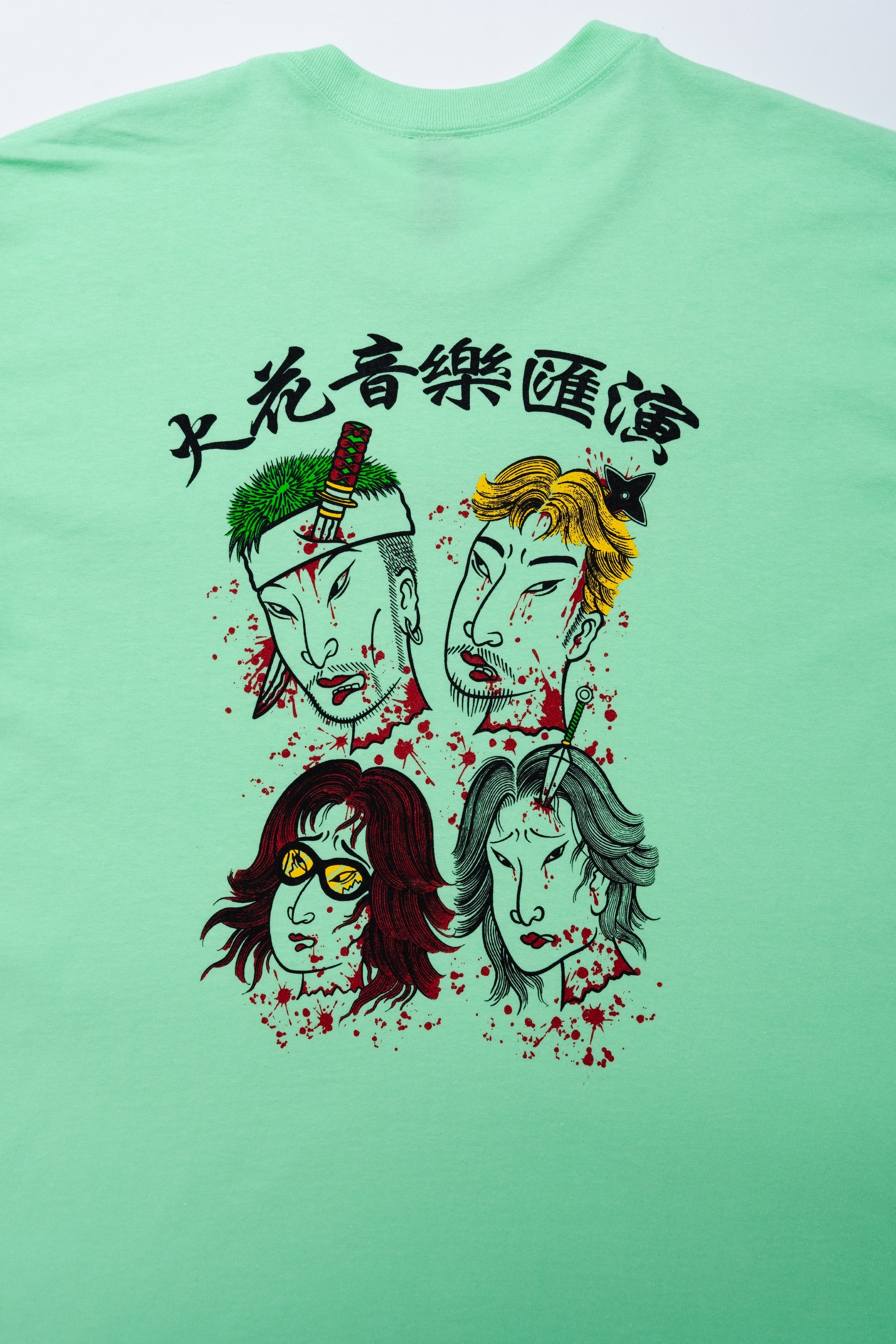 生首 TEE(ミントグリーン)